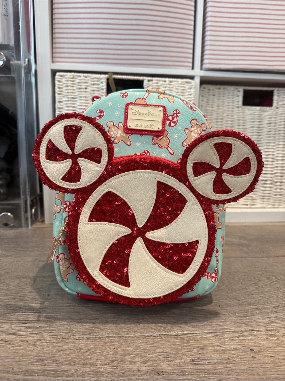 Loungefly Disney Mint Peppermint Mini Backpack